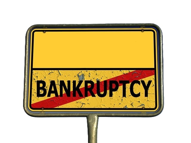 Bankruptcy in Financial Crisis Stock Market