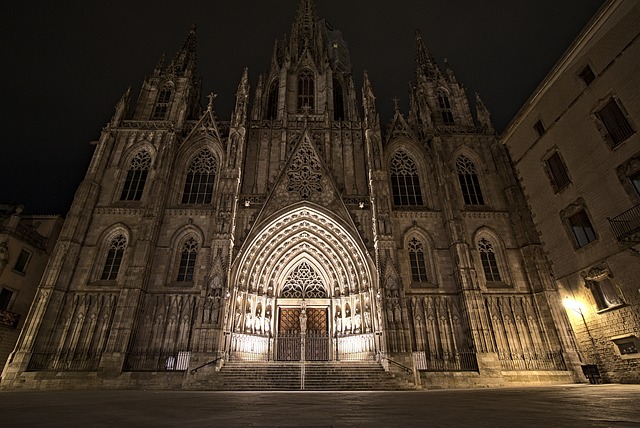 Barcelona CathedralMust visit tourist places barcelona Spain