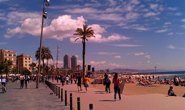 Barceloneta BeachMust visit tourist places barcelona Spain