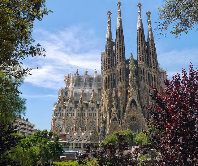 Sagrada FamiliaMust visit places tourists barcelona Spain