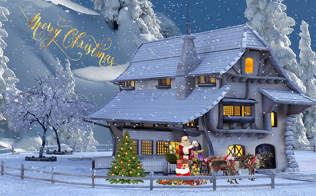 Christmas santa claus gift celebration