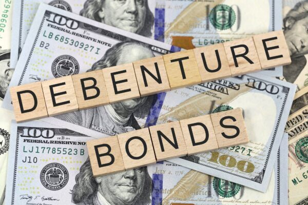 debenture-bonds. US Bond Market Investment. Secure Investment