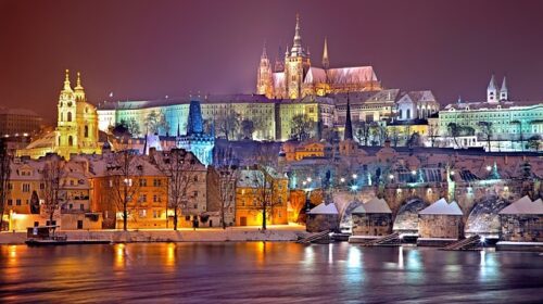 prague Snow Holiday Destination Europe