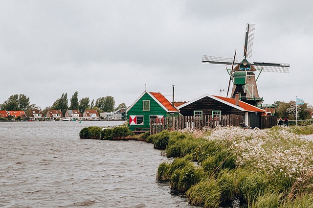 windmills kinderdijk dutch unesco netherlands.